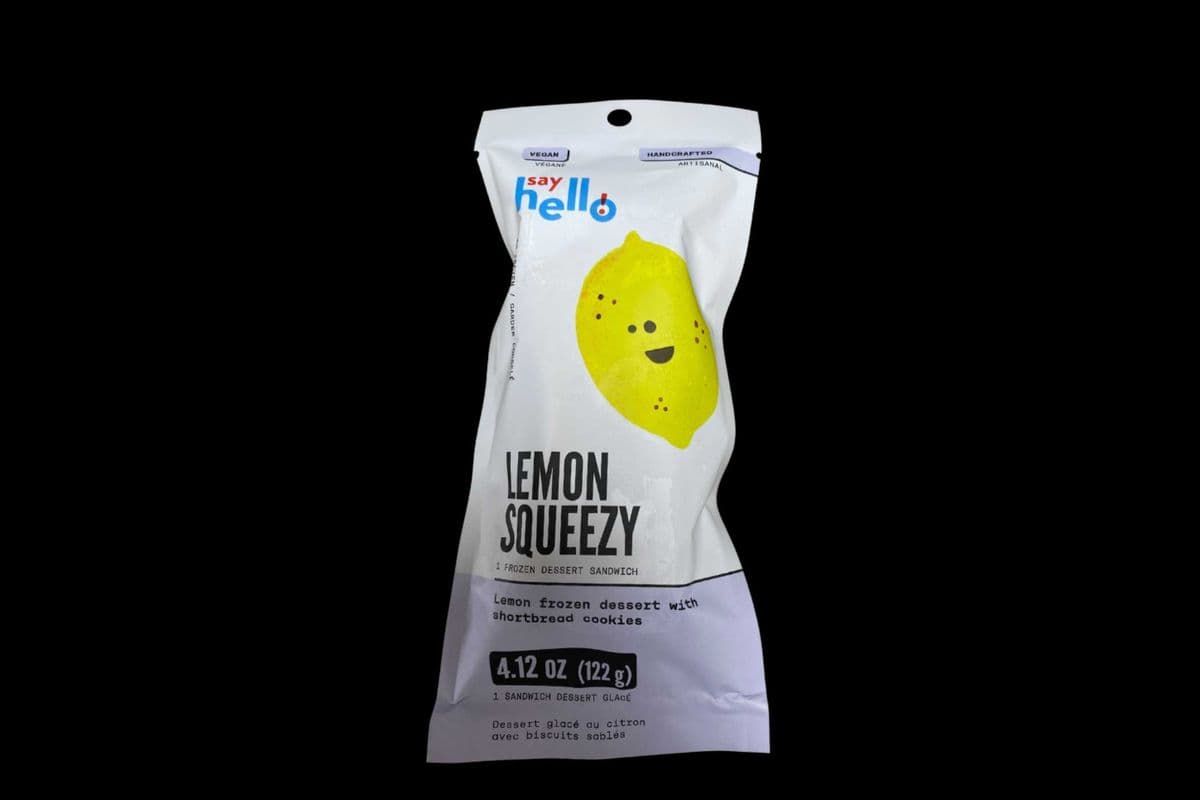 Say Hello Sweets - Lemon Squeezy Ice Cream Sandwich