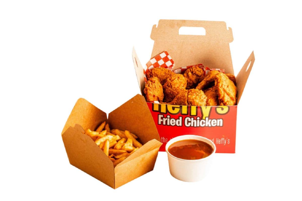 9 pc Fried Chicken Family Meal with Regular Gravy + 1 Large Side