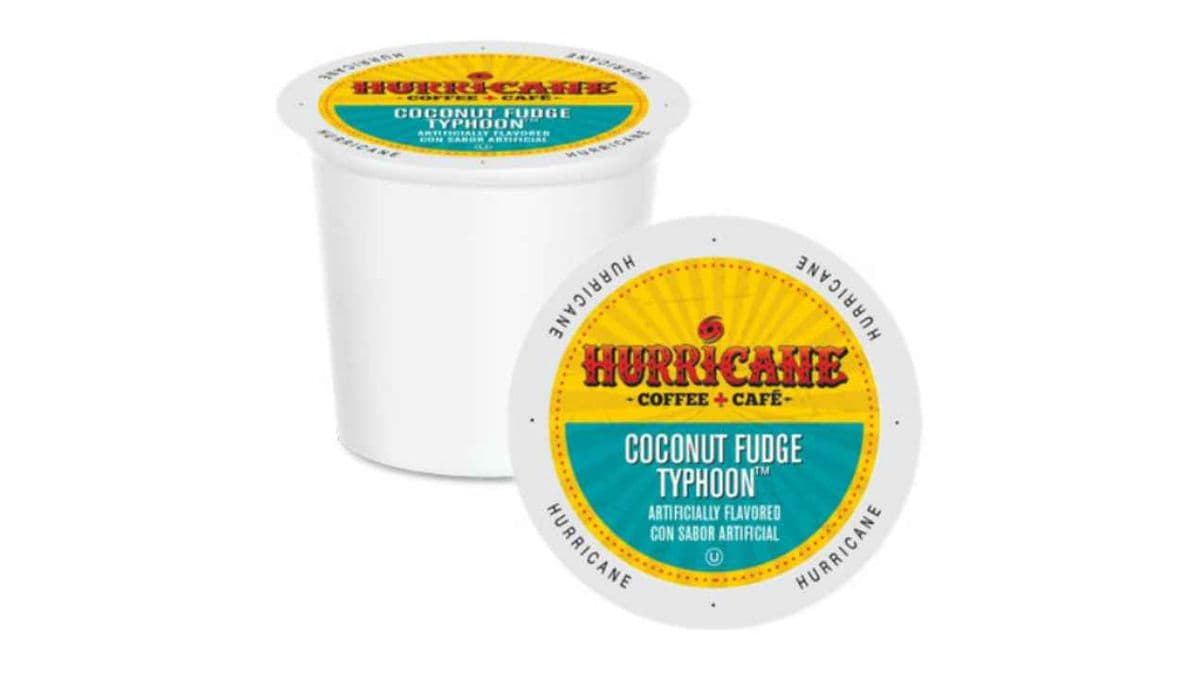 Hurricane Coconut Fudge Typhoon Single Serve Coffee