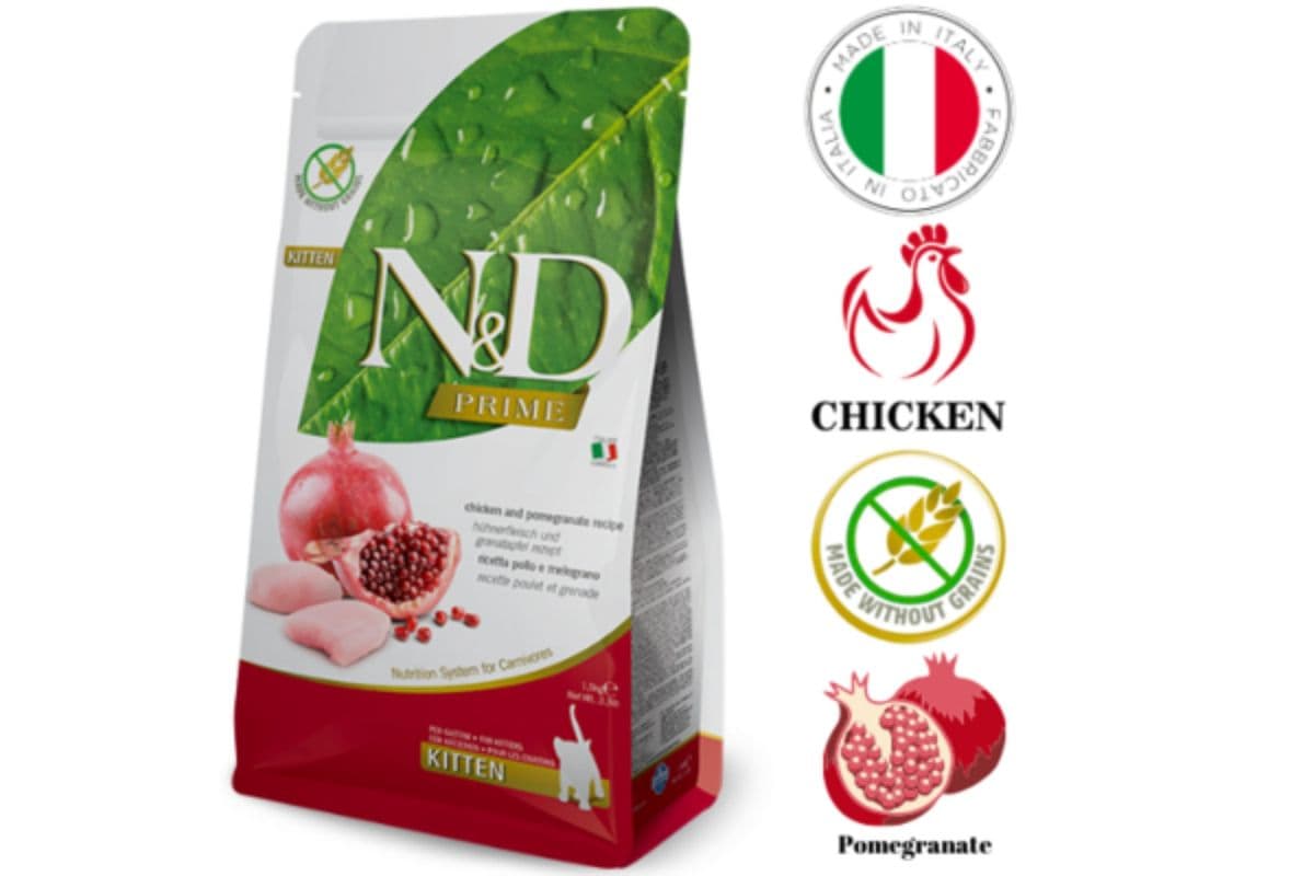 Farmina Chicken & Pomegranate Kitten Dry Cat Food (3.3 lb) (3.3 lb)