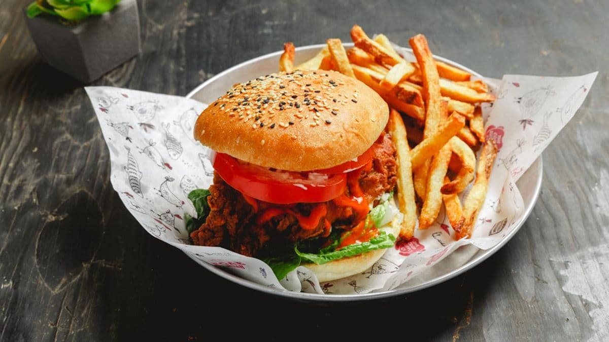 Fried Chicken Sandwich Only (No side)