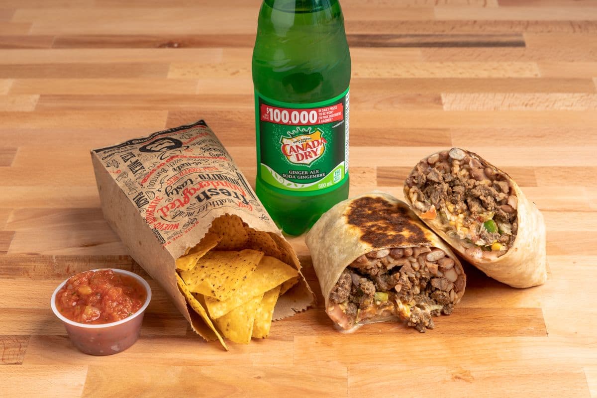 Steak Burrito Combo
