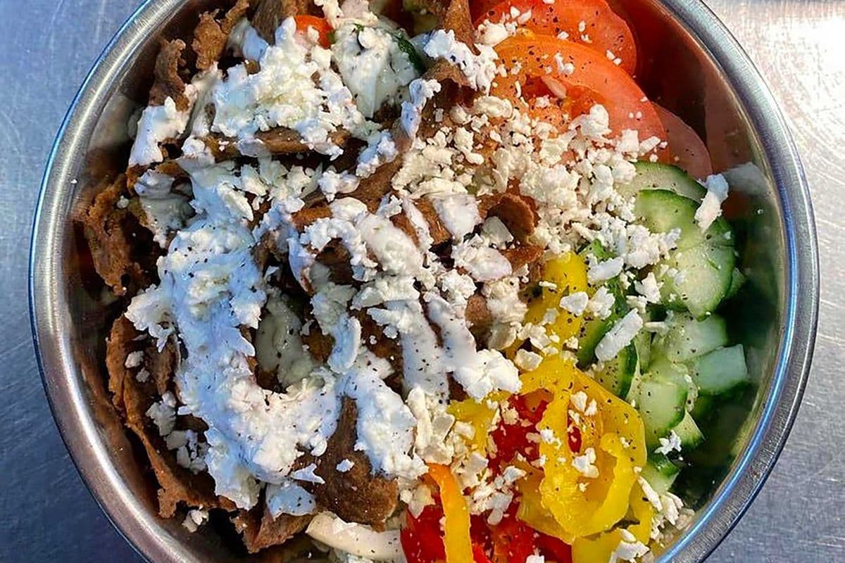Beef Doner Salad (GF, Keto)