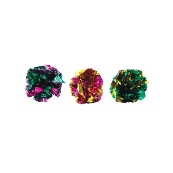 Coastal Pet Products Turbo Krinkle Balls Bulk Bin Cat 1pc 1.5in