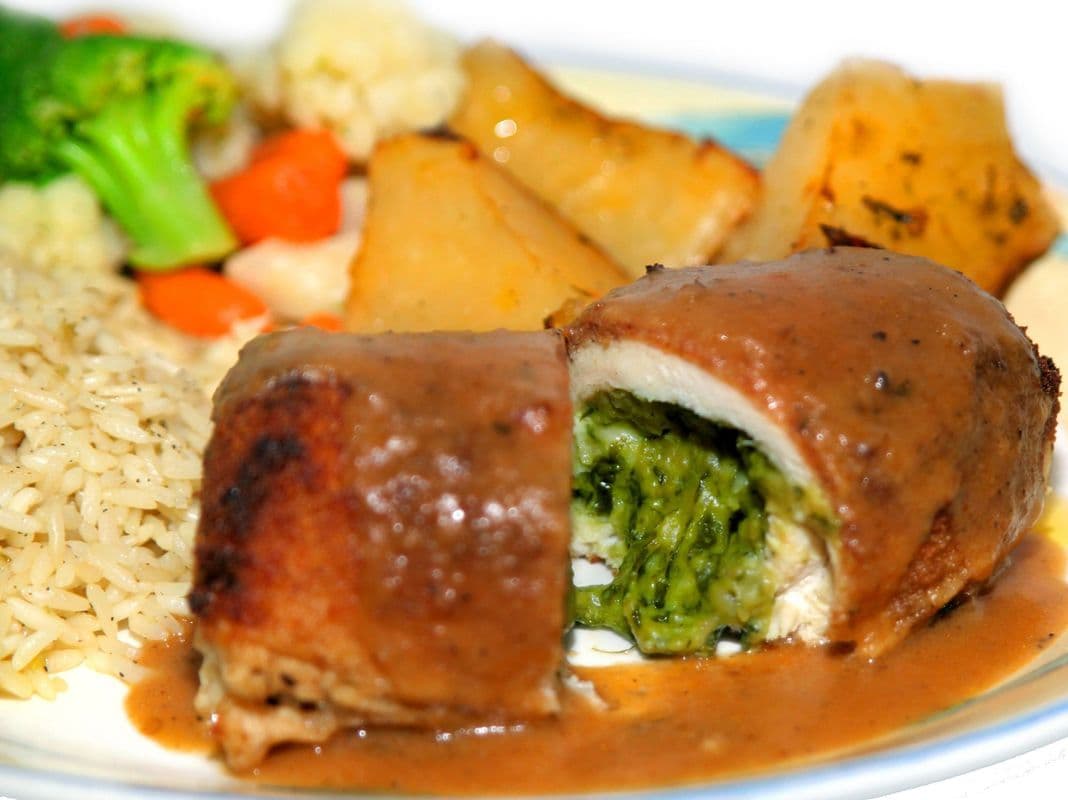 The Greek Island's Stuff Chicken.
