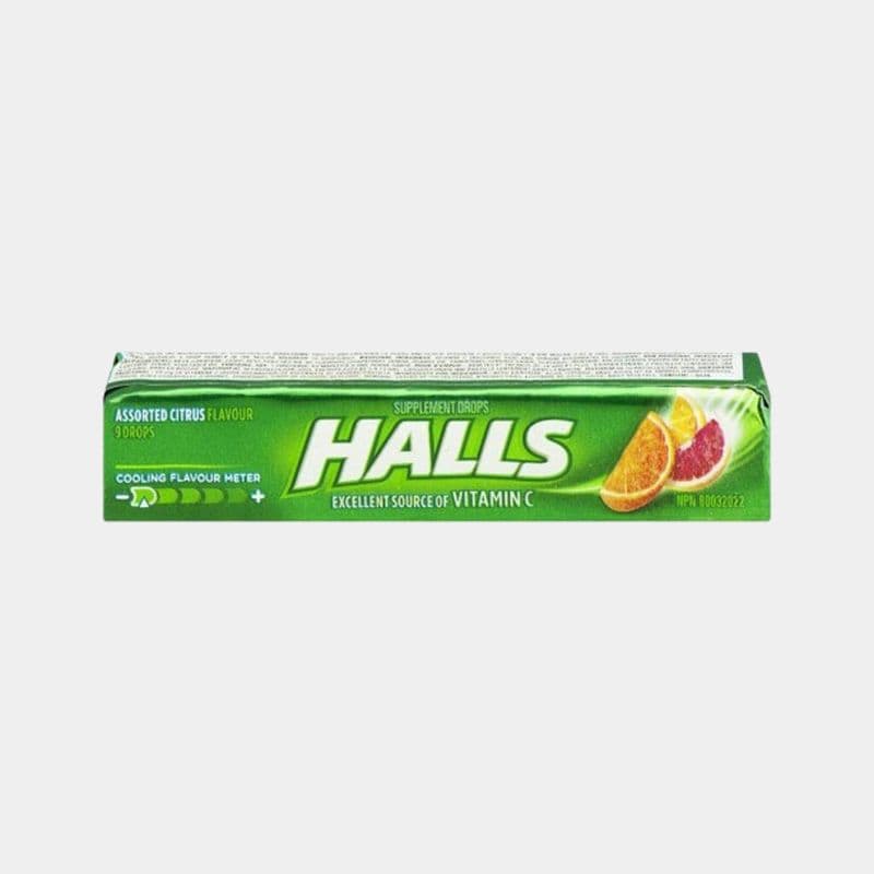 Halls Vitamin C, Assorted Citrus (9 Ea)