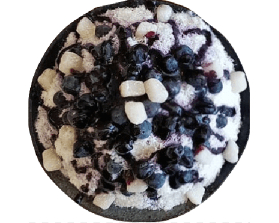 Crème glacée aux myrtilles / Blueberry Ice Cream