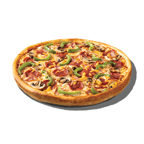 Large 73 Deluxe Pizza + 3 Pop