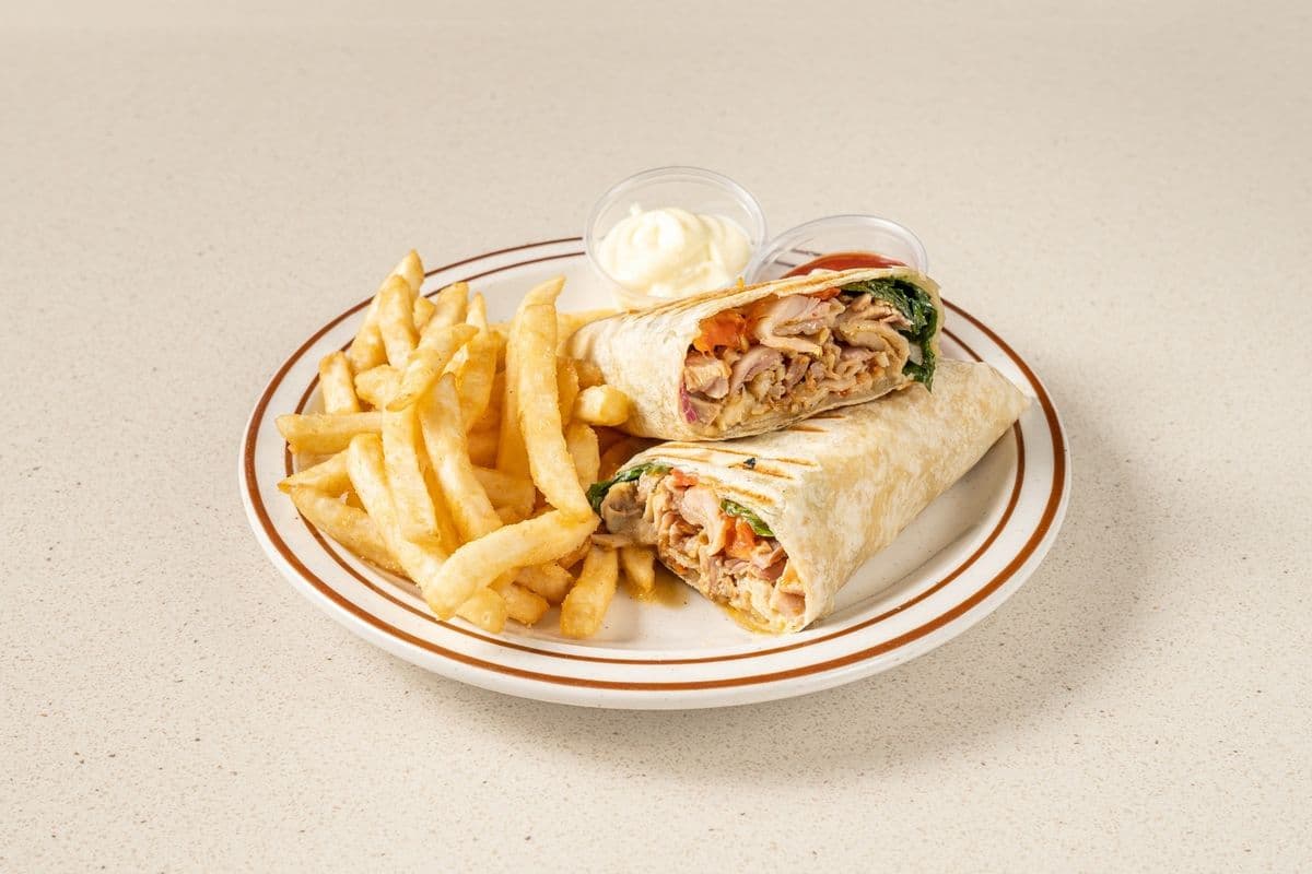Trio wrap doner au poulet