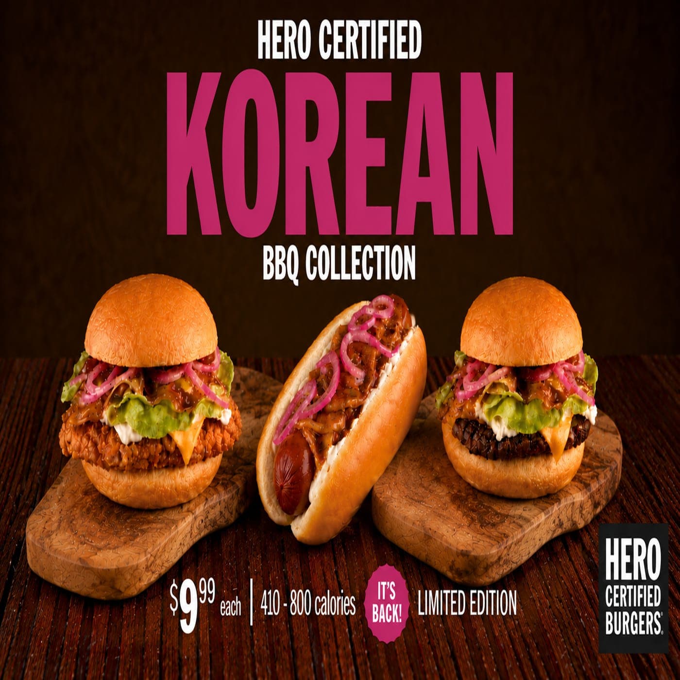 Hero Certified Burgers