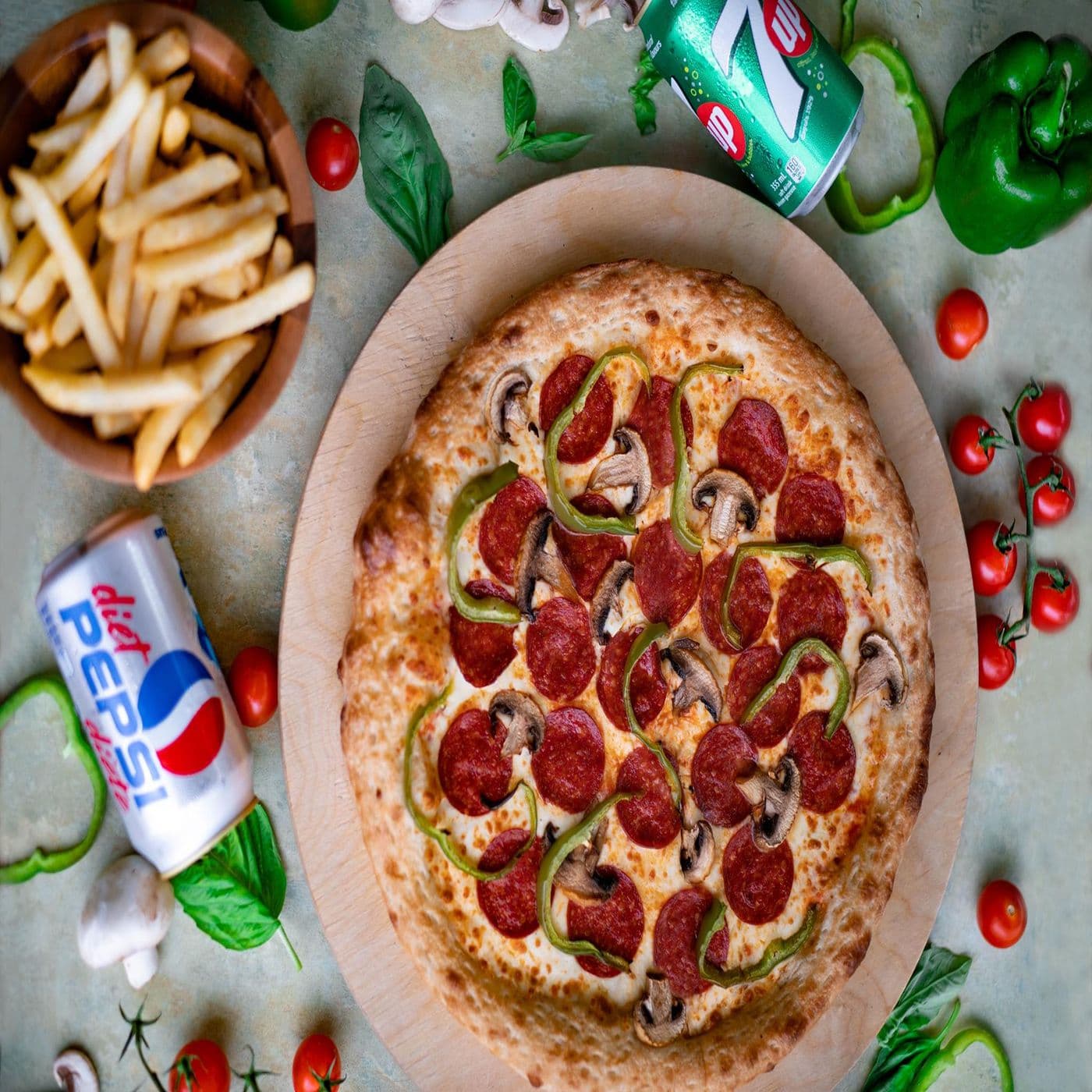 Double Pizza DNU
