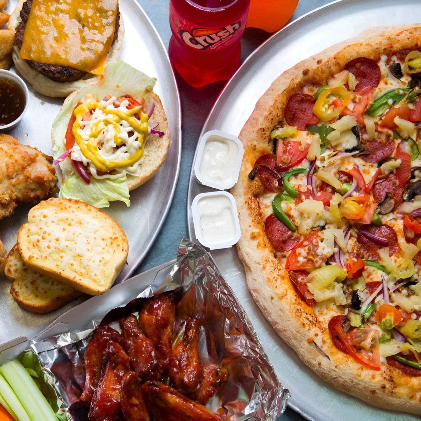 Double Double Pizza & Chicken