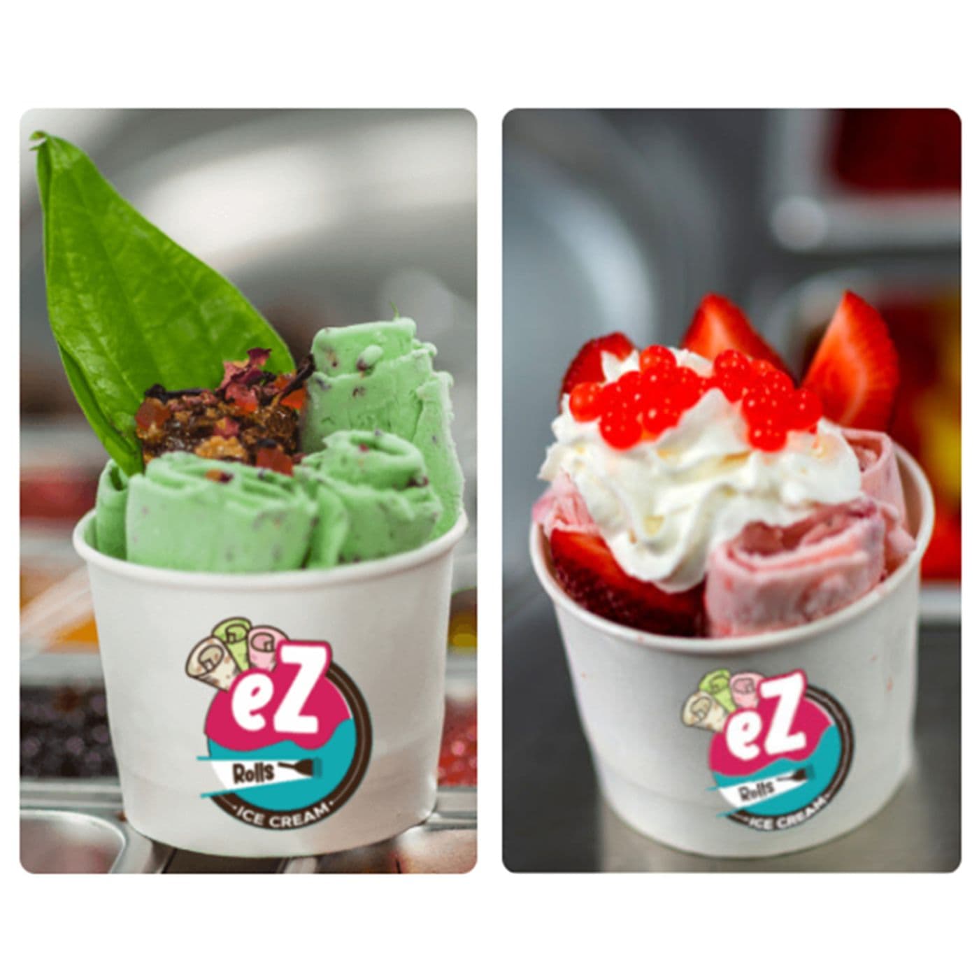 eZ Rolls Ice Cream