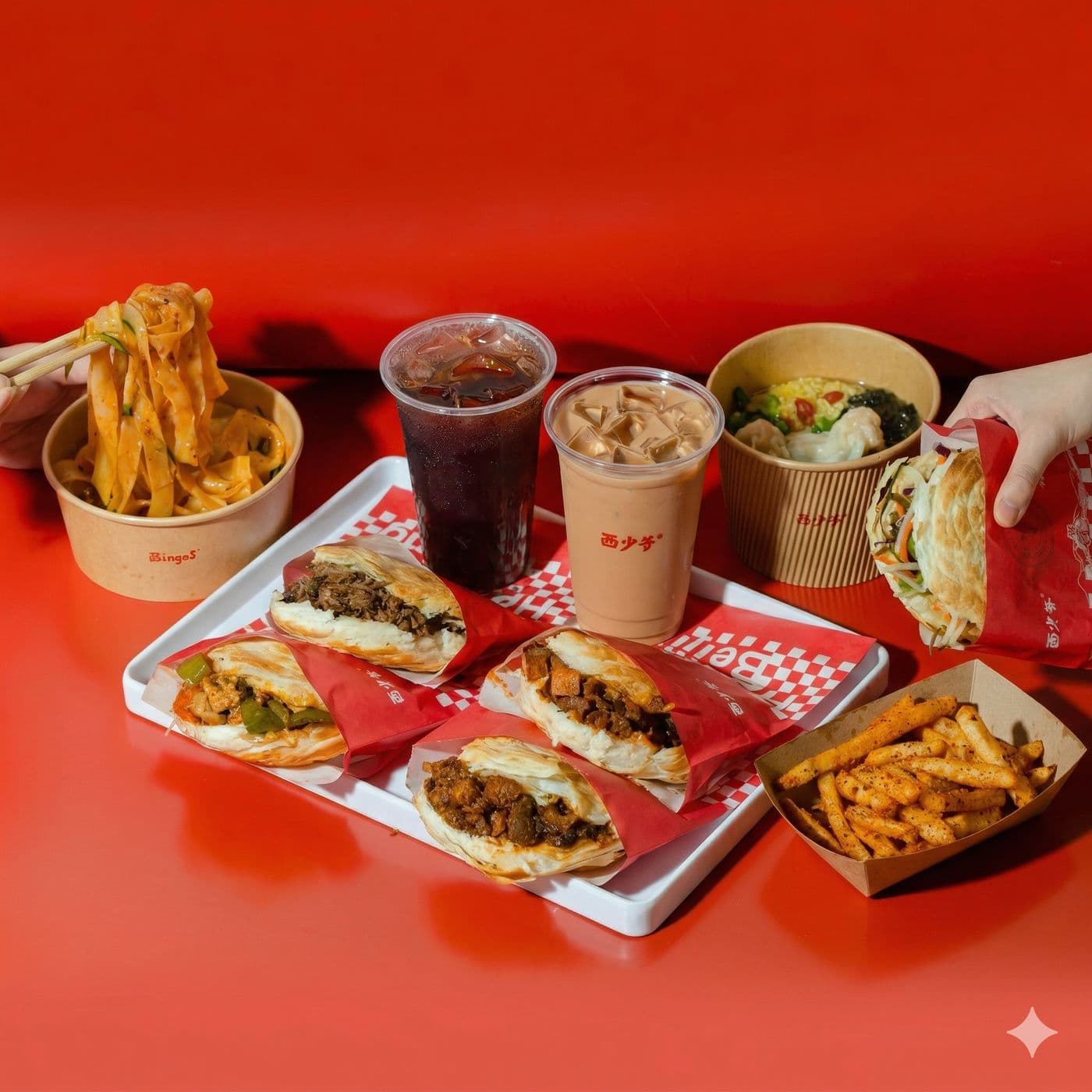 Bingz Crispy Burger 西少爷肉夹馍 Eaton Centre