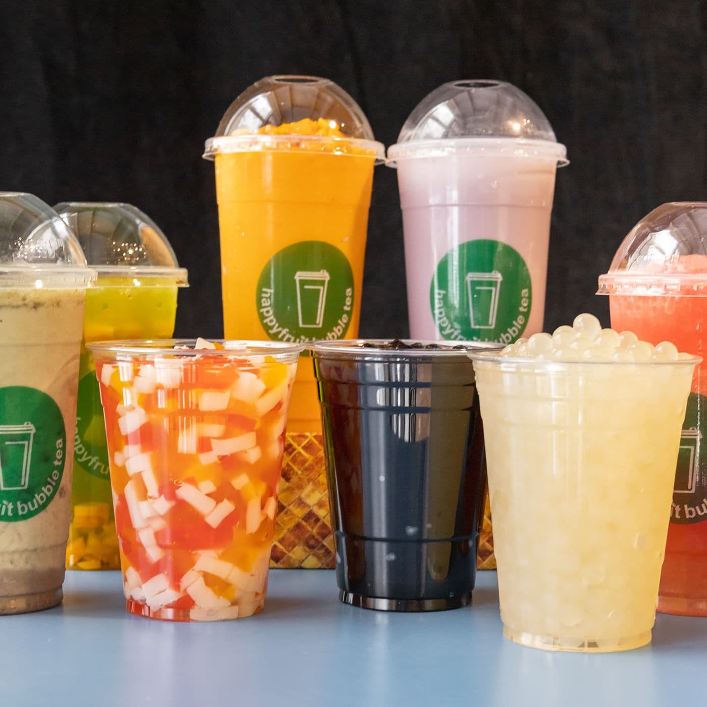 Happy Fruit Bubble Tea