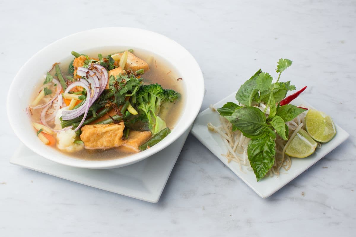 44. Vegetarian Tofu Pho Special