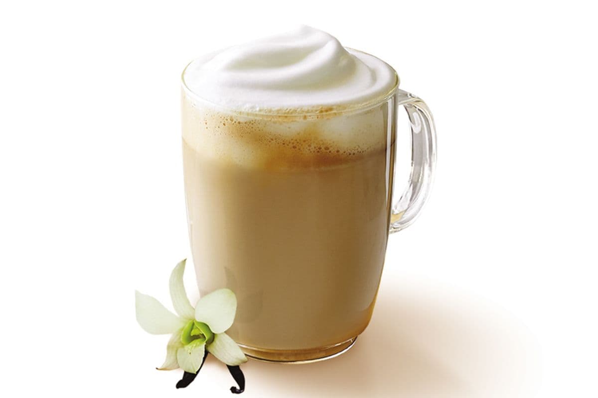 Latte à la vanille