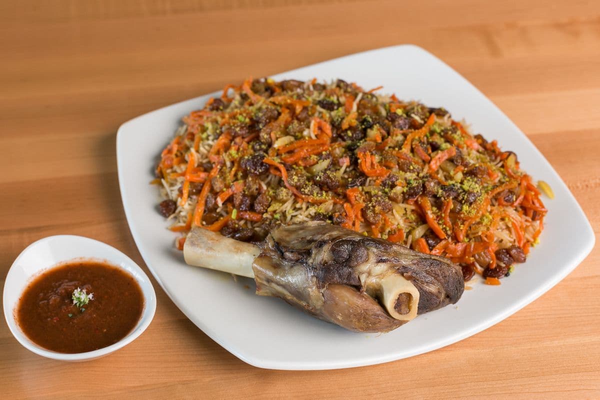 Qabli Palau with Lamb Shank
