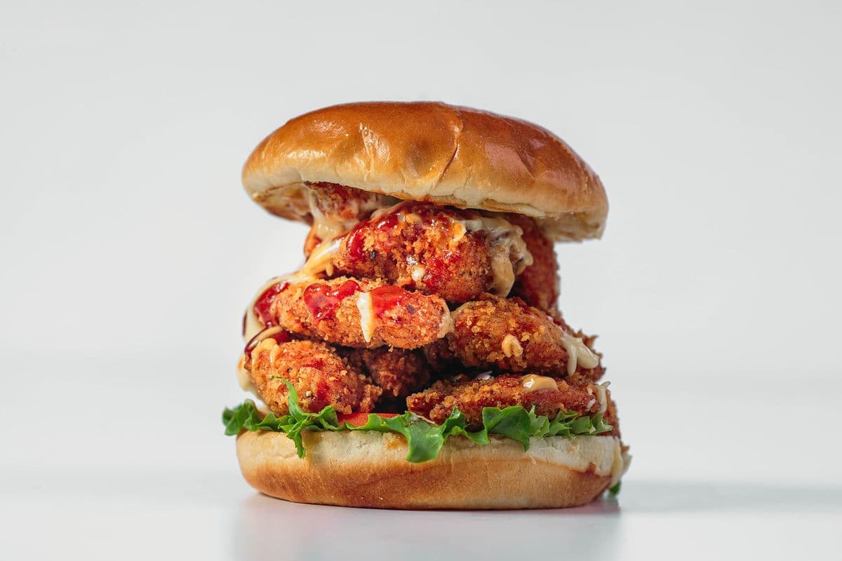 Ozzy's Fried Chicken Burger