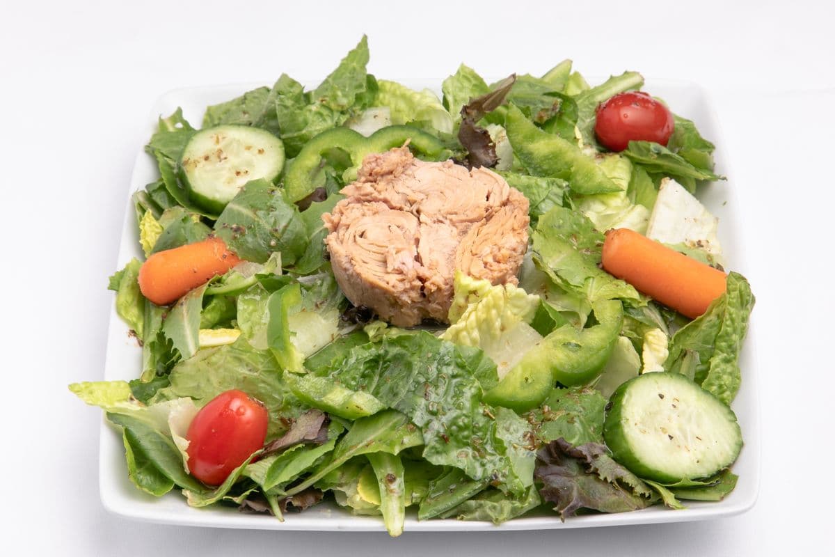 Salade verte avec thon / Green Salad with Tuna