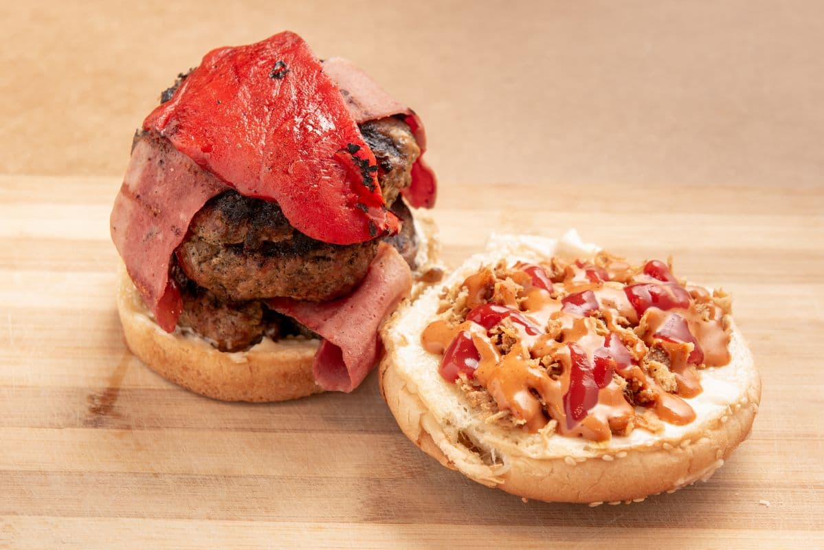 Double Decker Burger