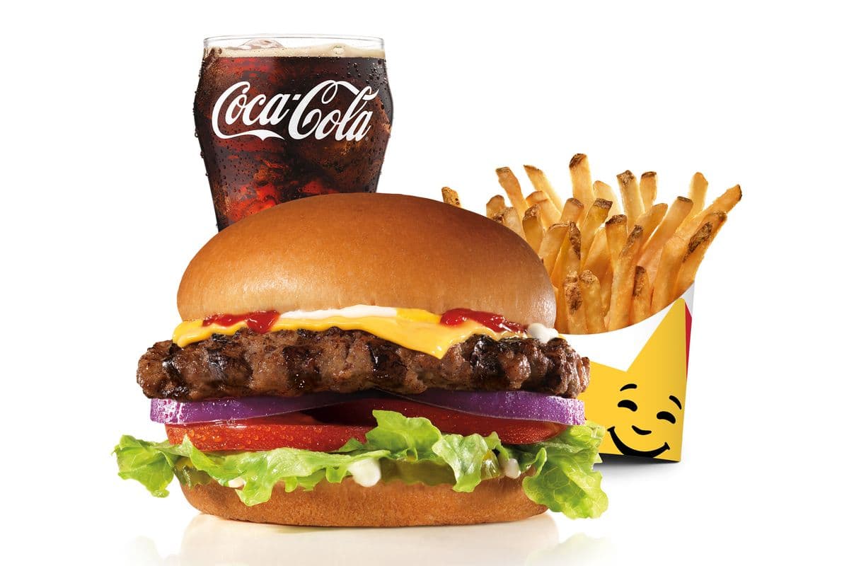 Original Big Angus Burger Combo