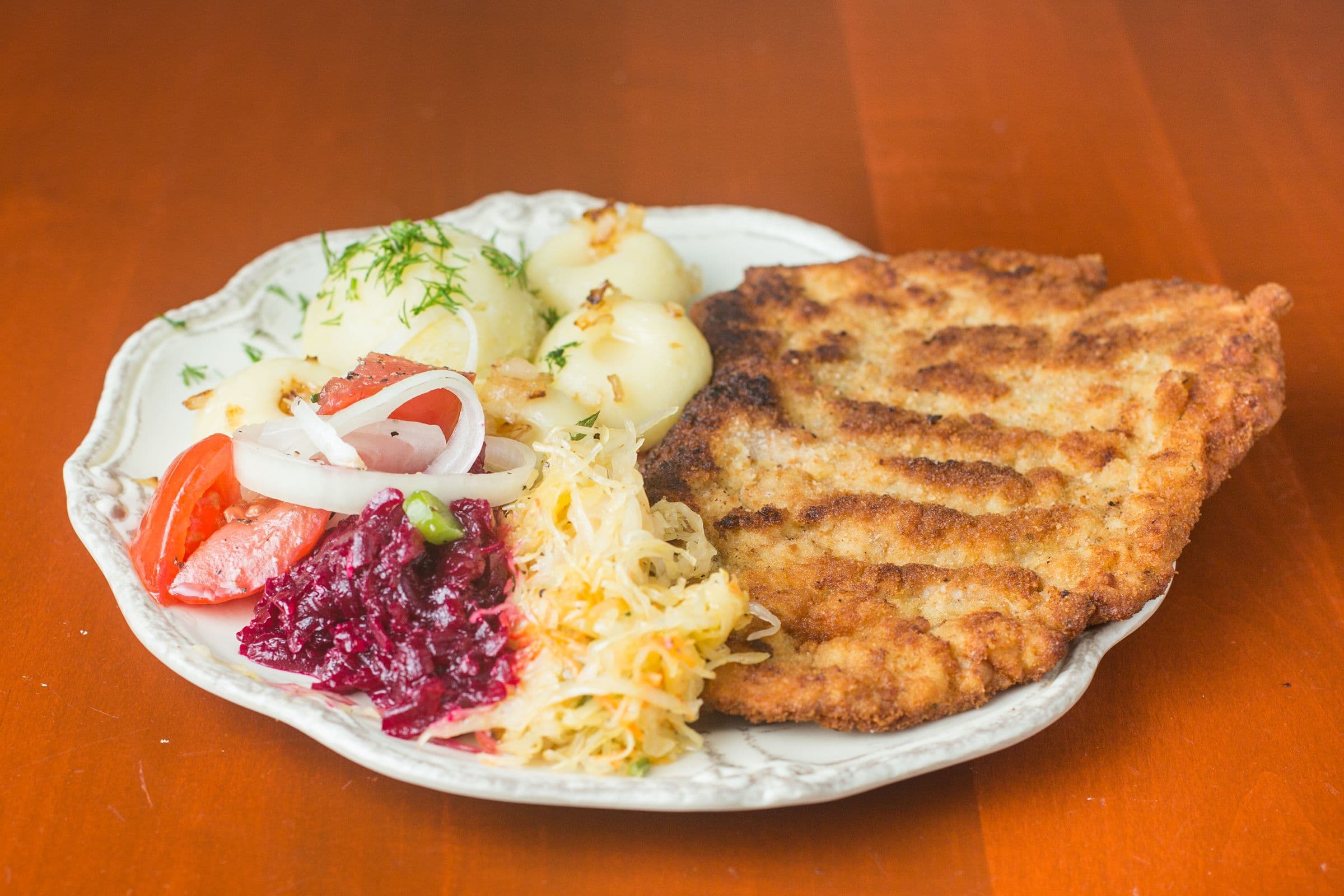 Pork Schnitzel Combo
