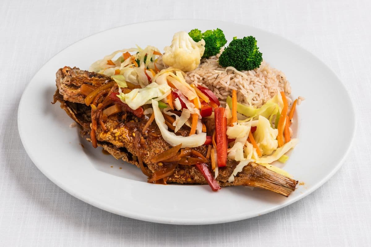 Brown Stew Fish