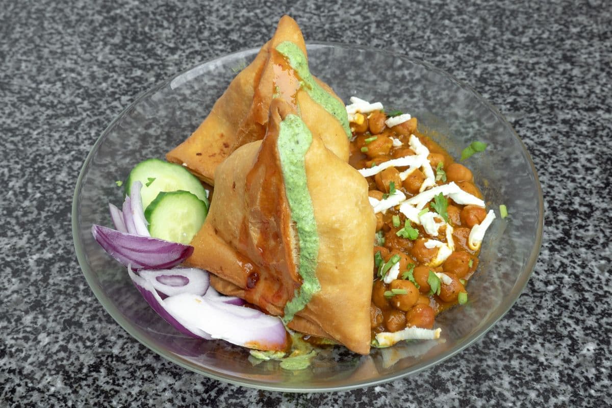3. Chana Samosa