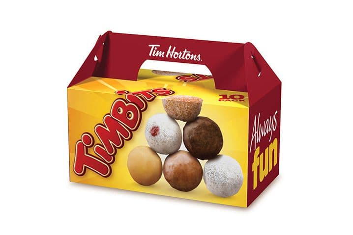 Boîte de 10 Timbits® (Produits assortis)