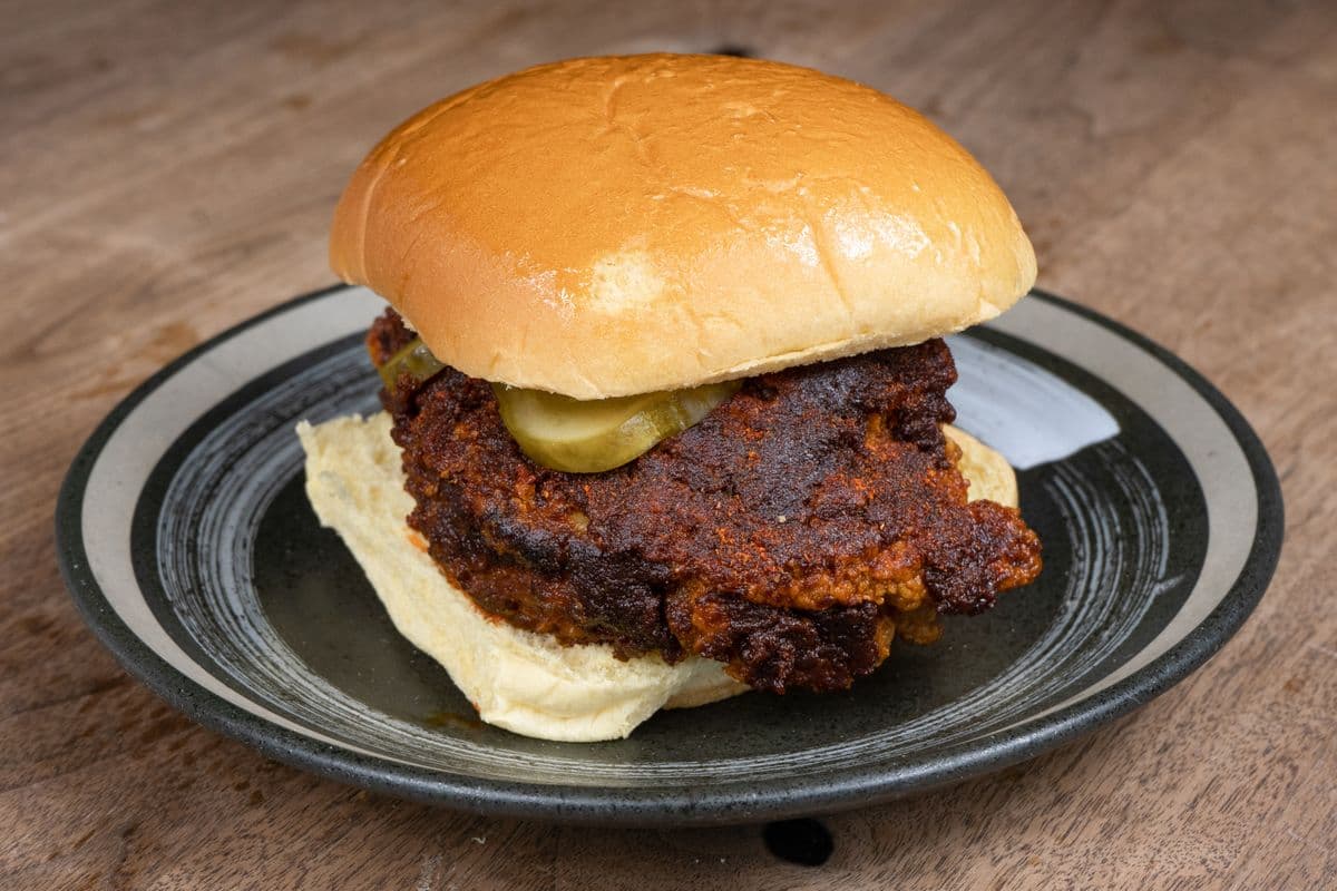 Nashville Hot Chicken Sandwich and Fries Combo