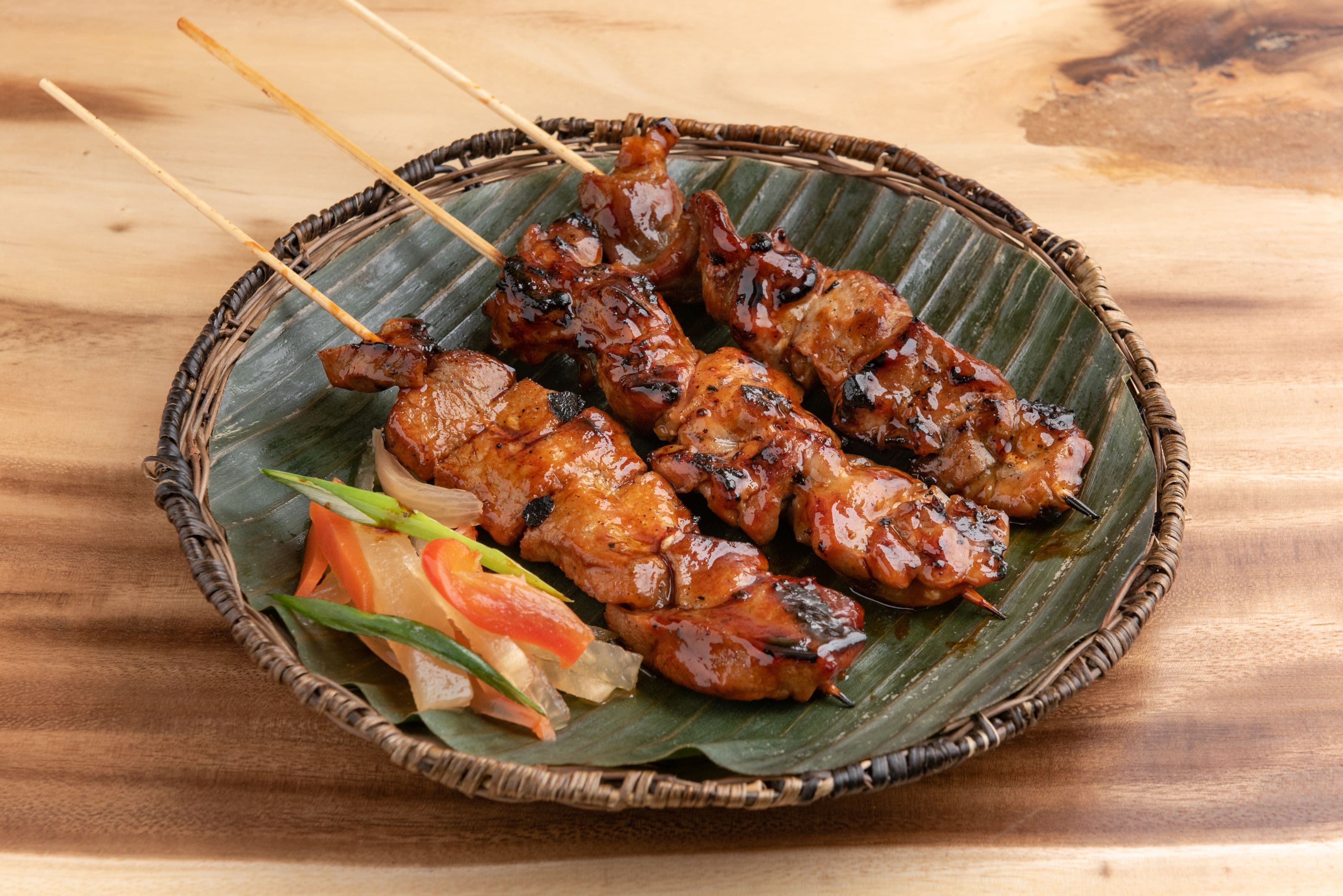Barbeque Pork or Chicken (3 pcs)