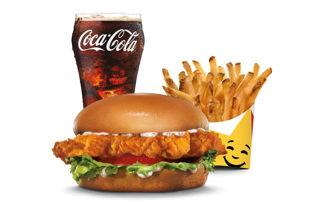 Hand-Breaded Buttermilk Ranch Chicken Sandwich Combo