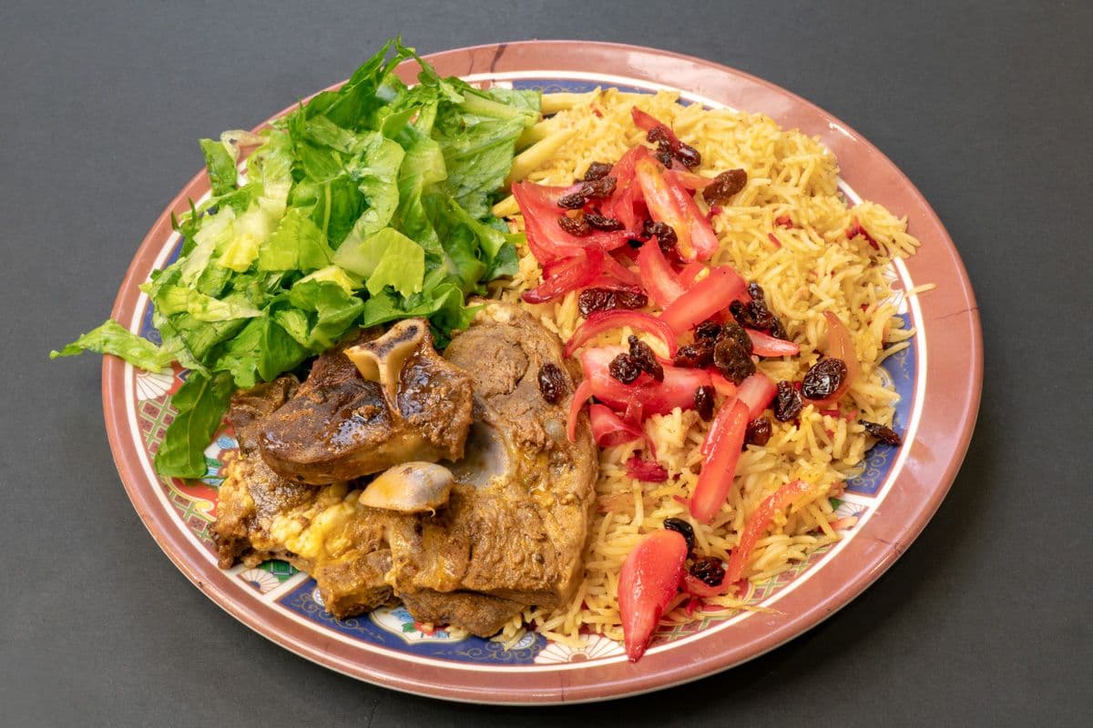 Rice and Lamb