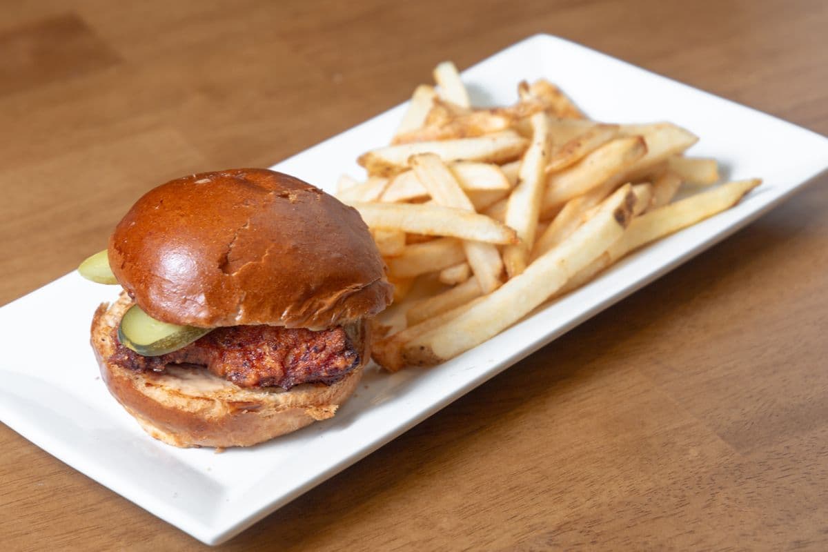 Zinger Chicken Burger with Fries