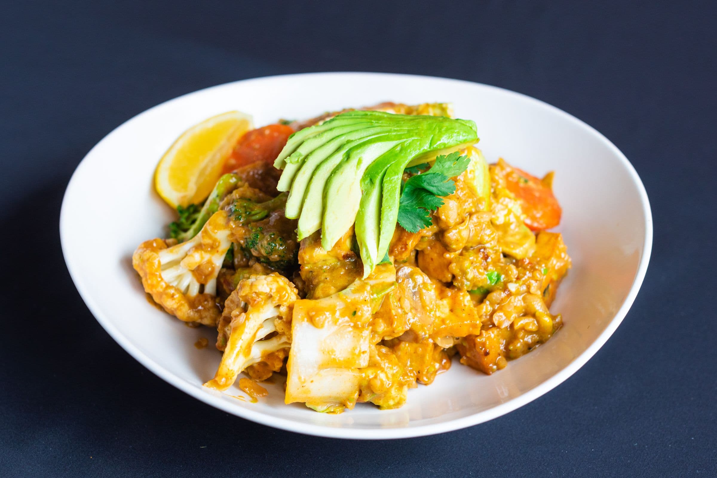 Avocado-Peanut Stir-Fry