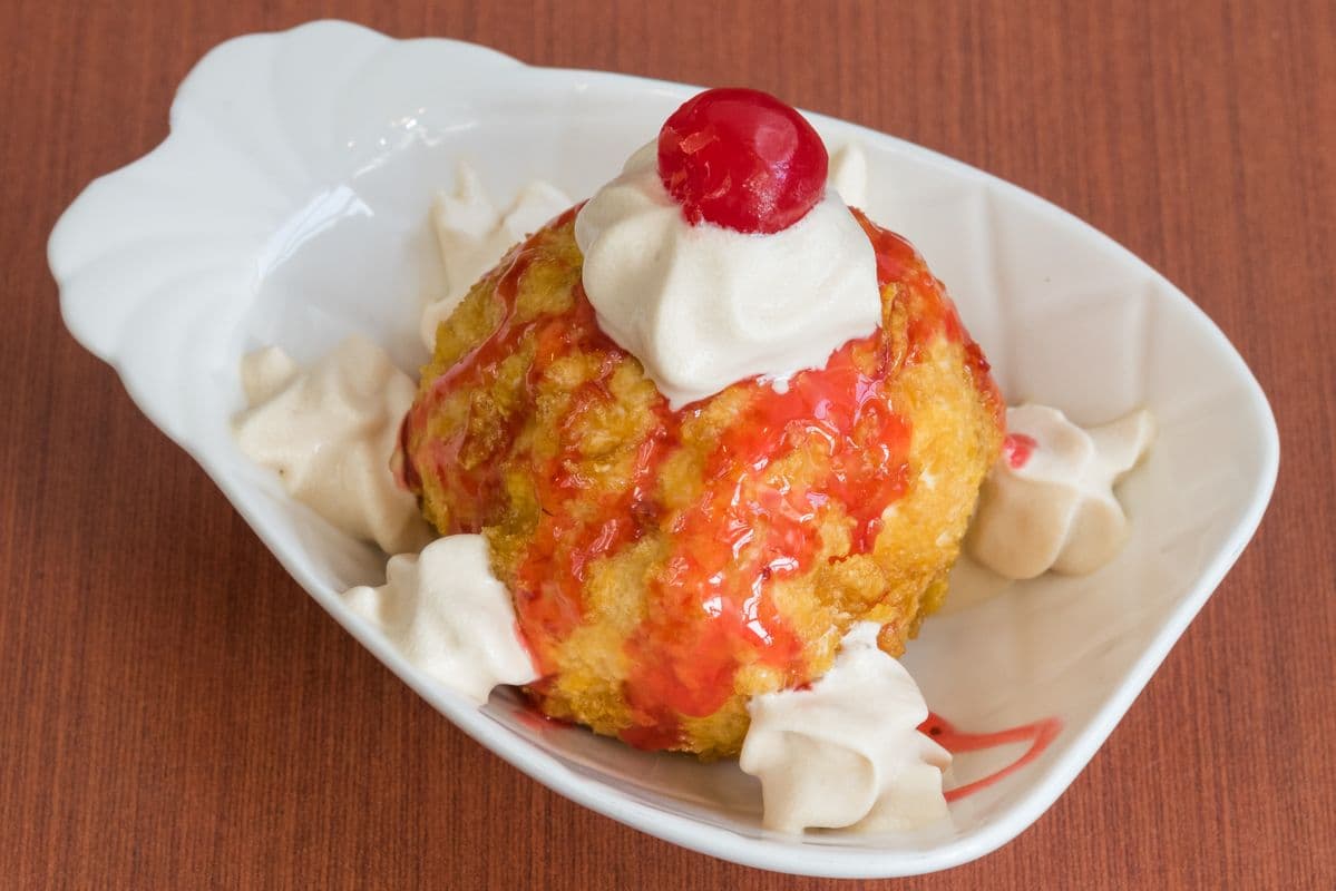 Deep-Fried Ice Cream