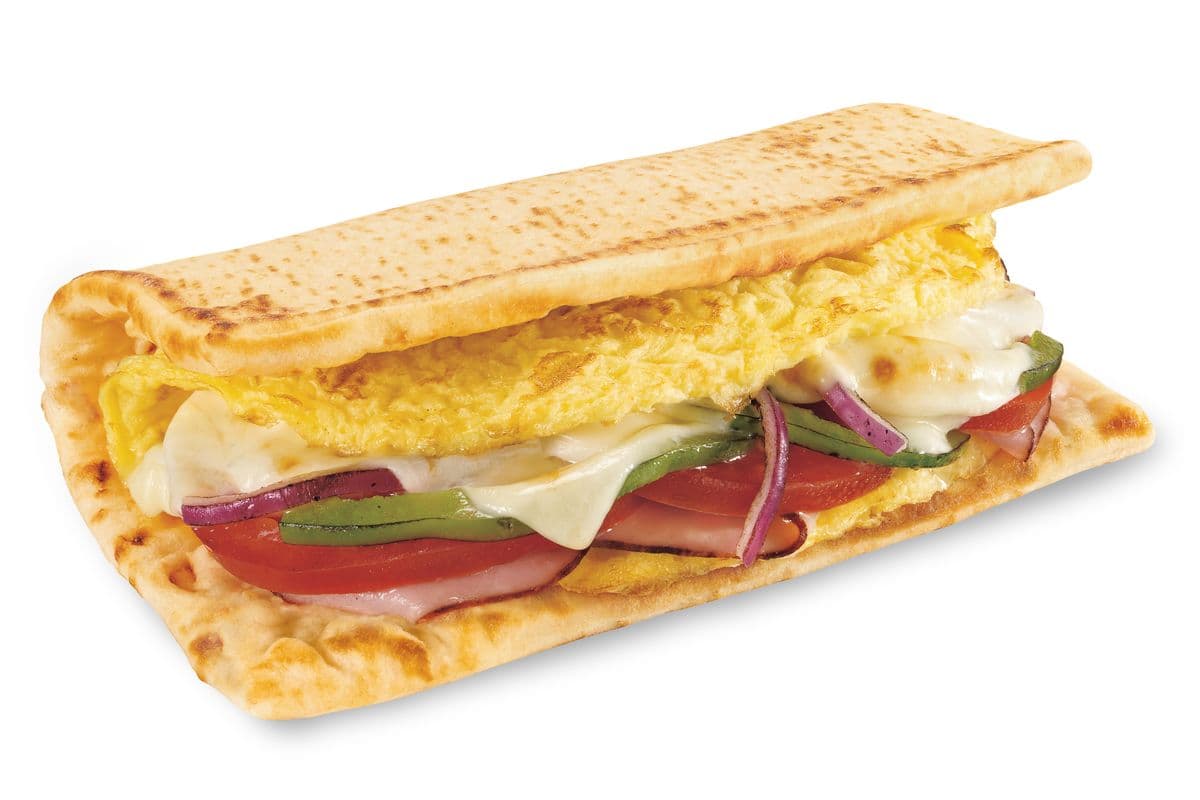 Jambon forêt noire, œuf et fromage 6" / 6" Black Forest Ham, Egg, & Cheese Breakfast Sub (420 Cals)