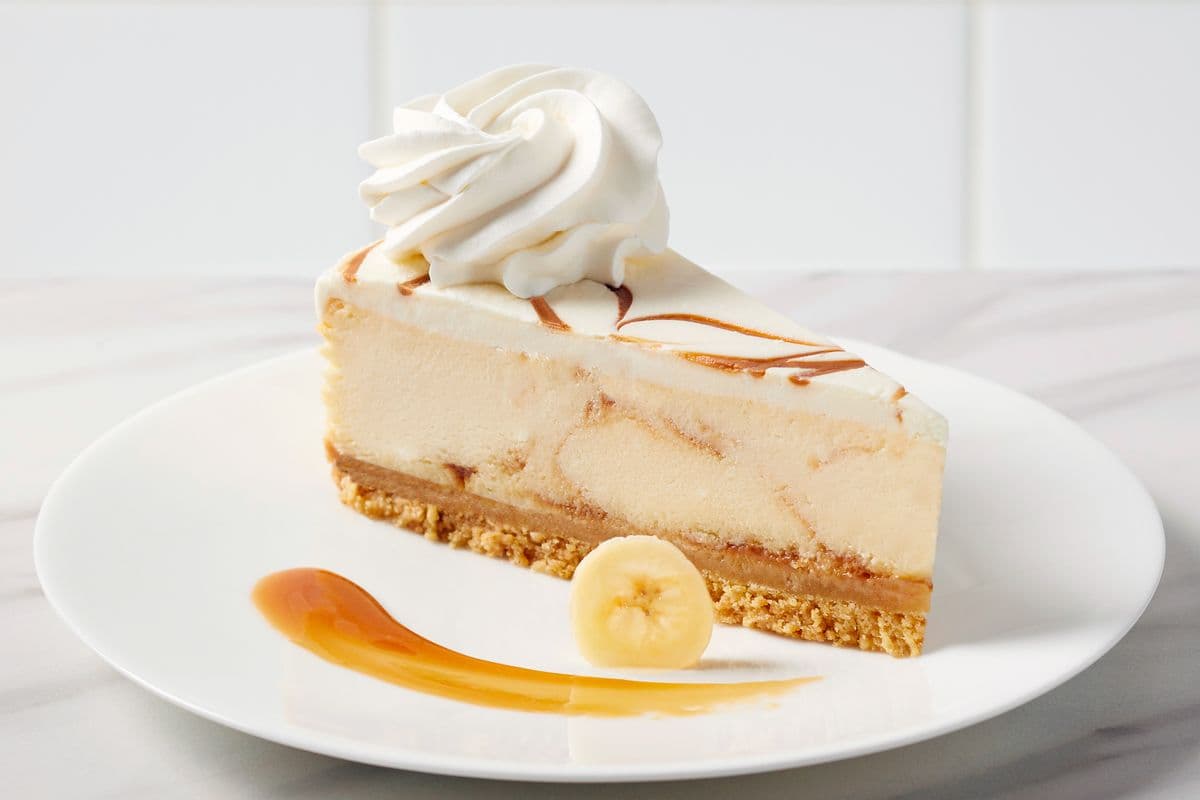 Banana Foster Cheesecake (Slice)