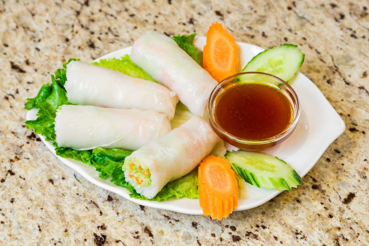 06. Chicken Cold Thai Spring Rolls