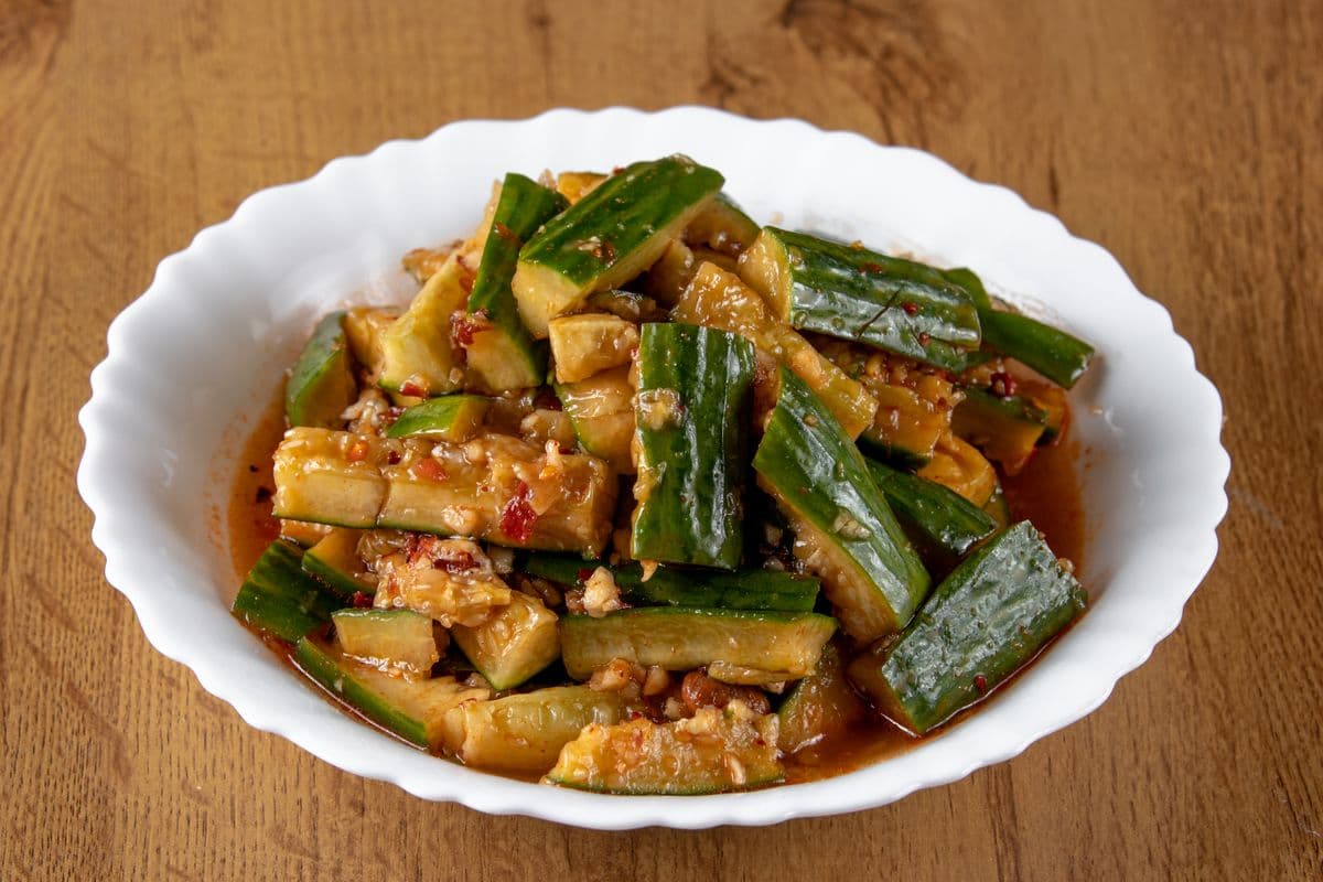 A2. Cold and Spicy Cucumbers