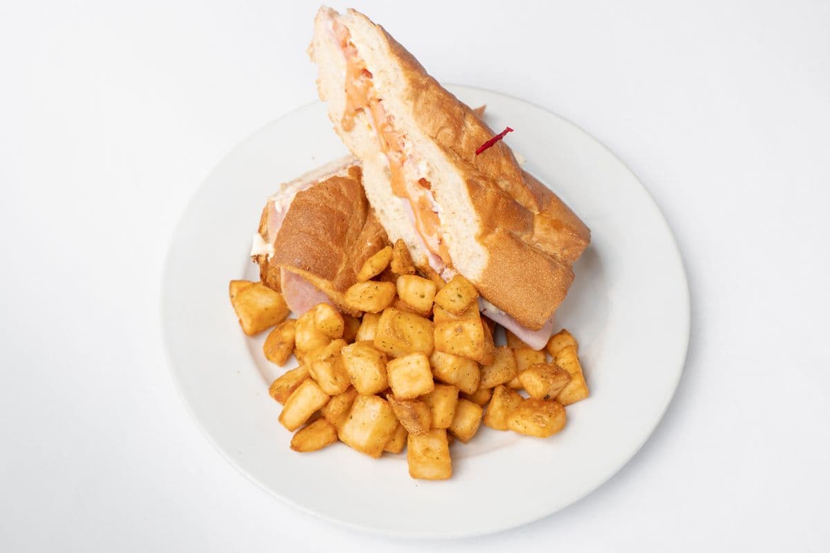 Grilled Ham and Cheese Sandwich