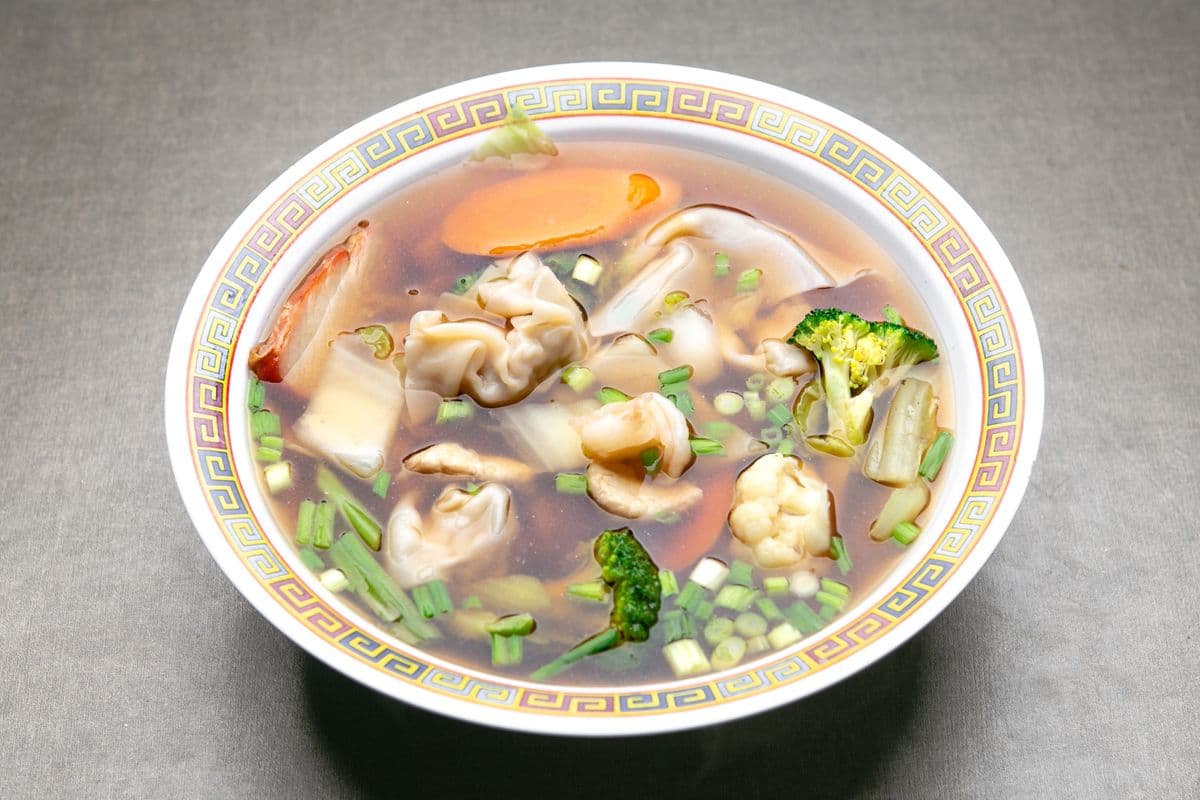 H. Wonton Soup