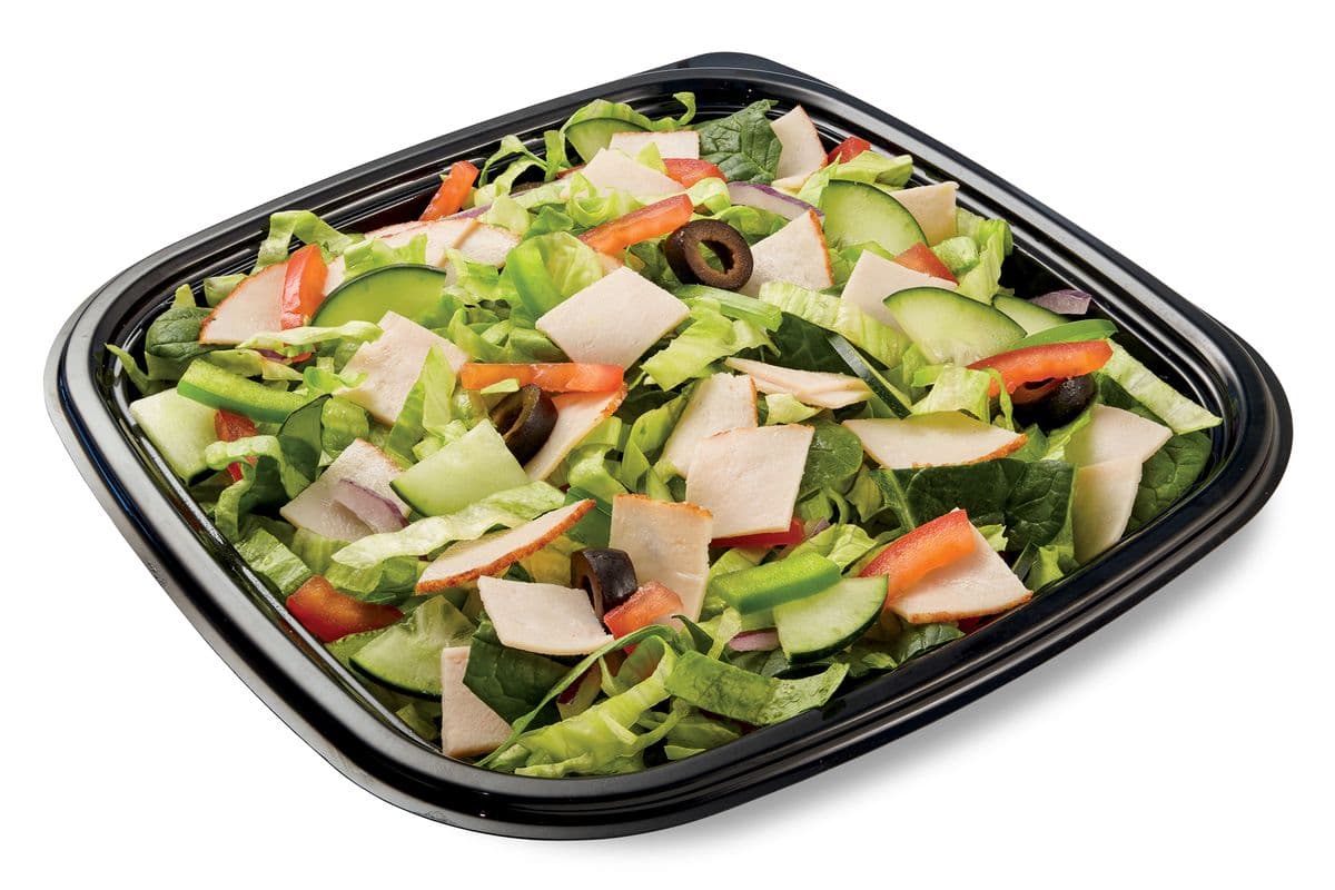 Salade à la dinde / Turkey Breast Salad (110 Cals)