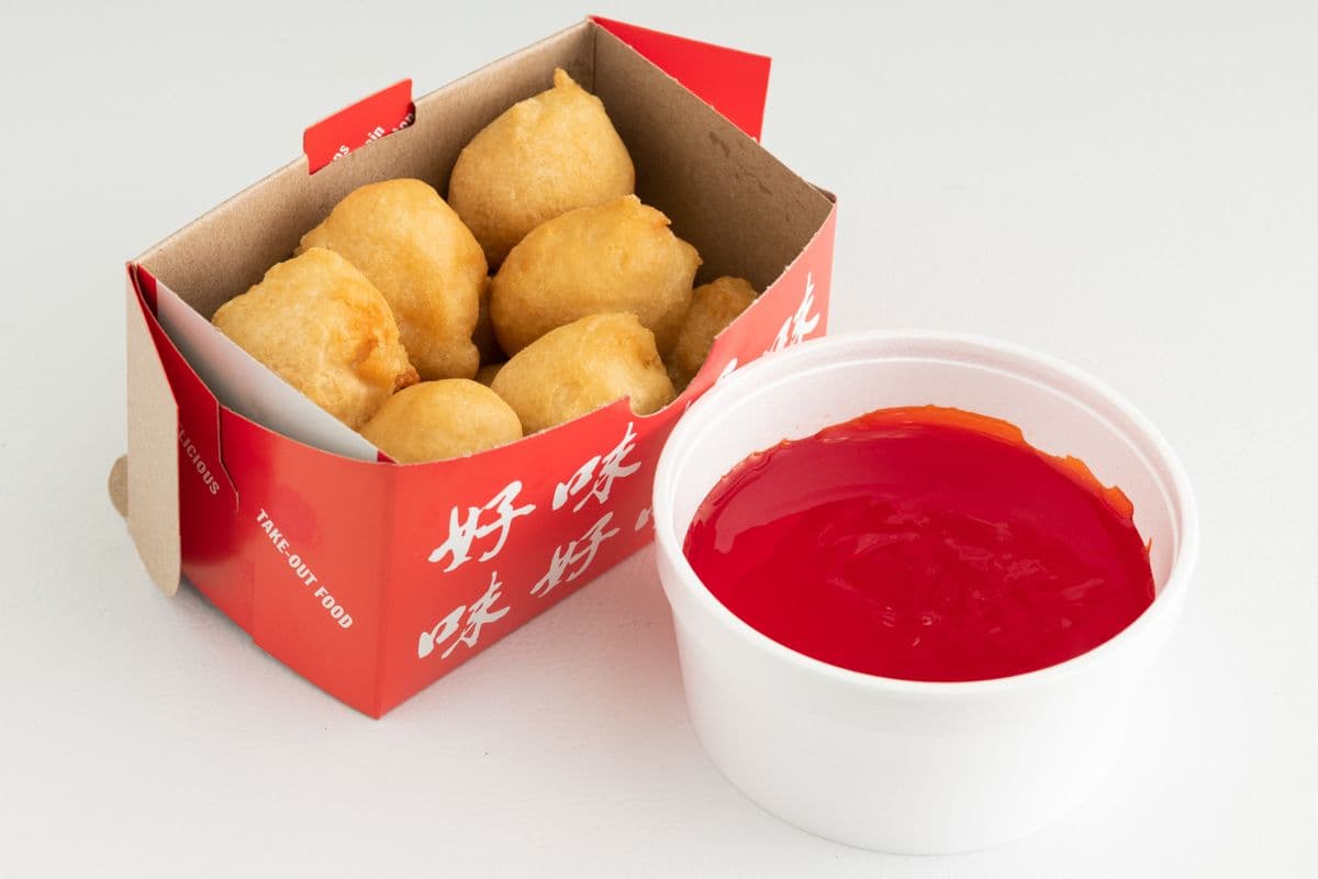 202. Sweet-and-Sour Mini Chicken Balls (12 pcs)