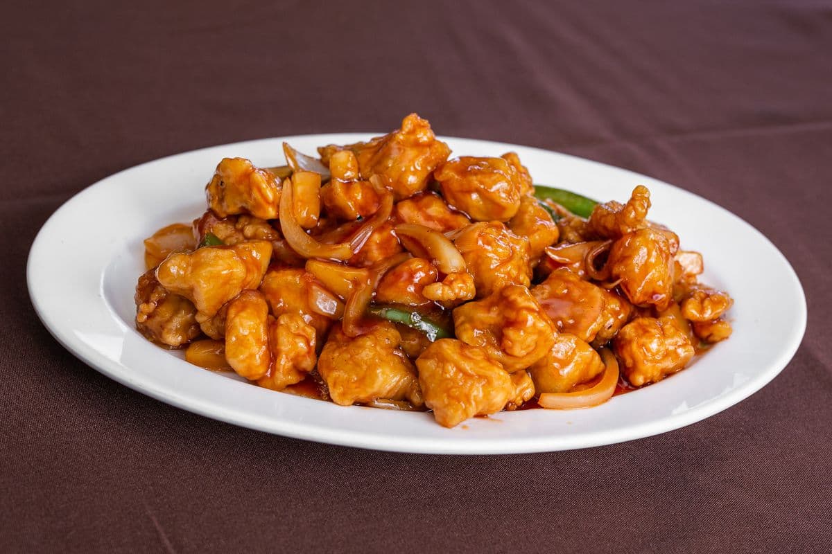 Boneless Pork with Pineapple Sauce