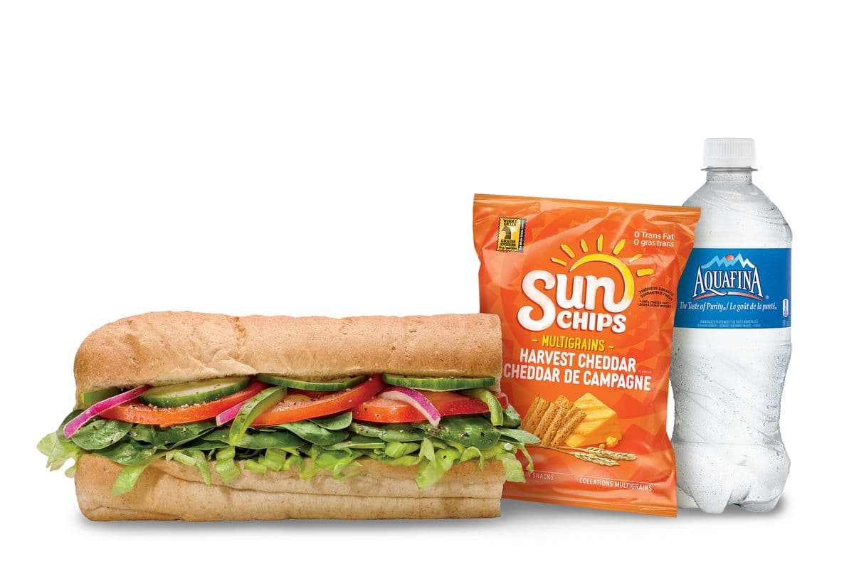 Combo Végé-délice® 6" / 6" Veggie Delite® Sub Combo (350-900 Cals)