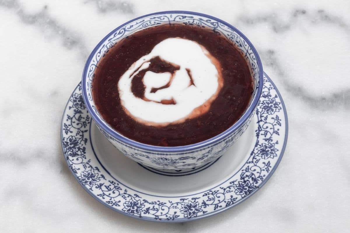 A10. Black Rice with Coconut Milk 椰汁黑糯米