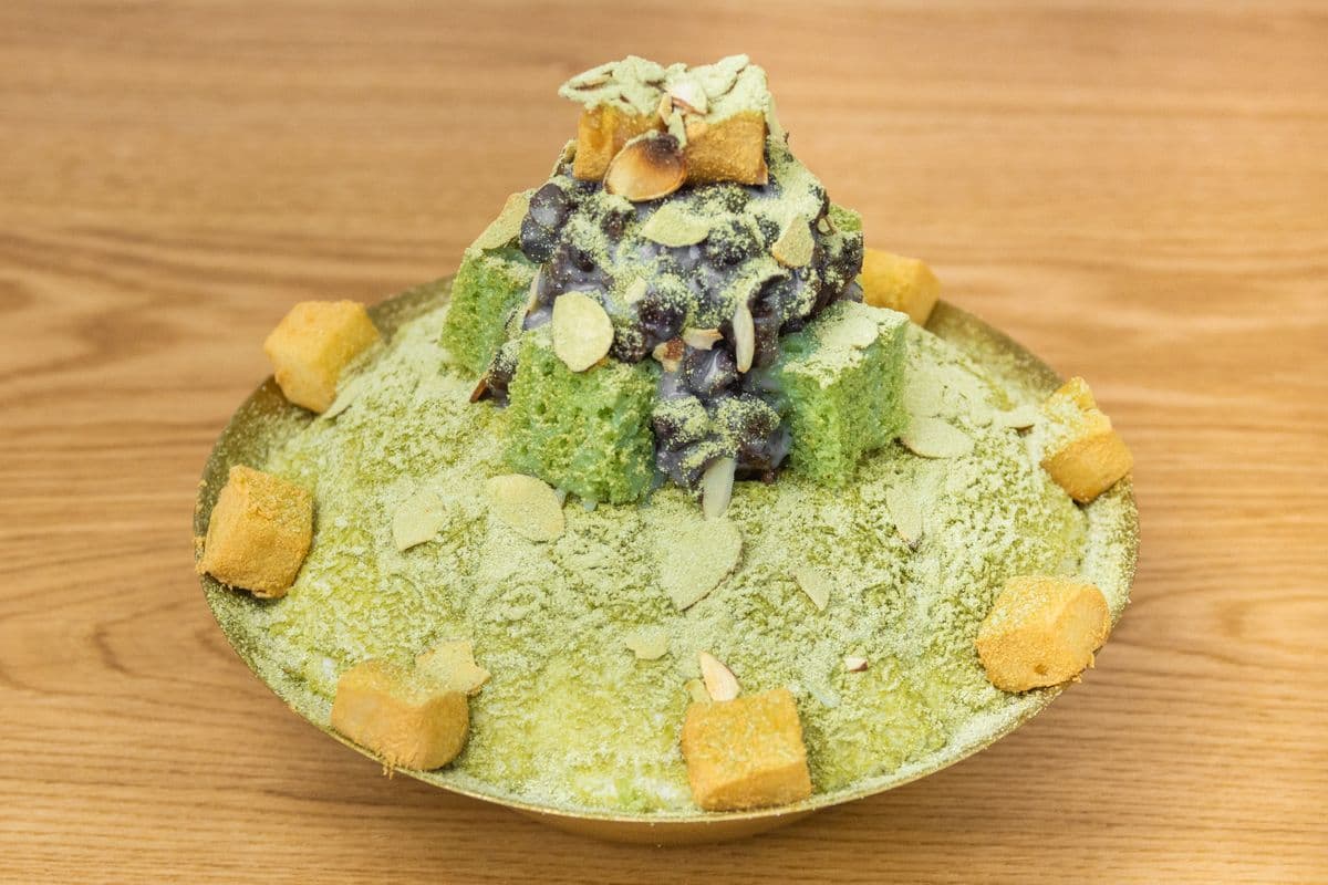 Large Green Tea Snow Ice Bingsoo