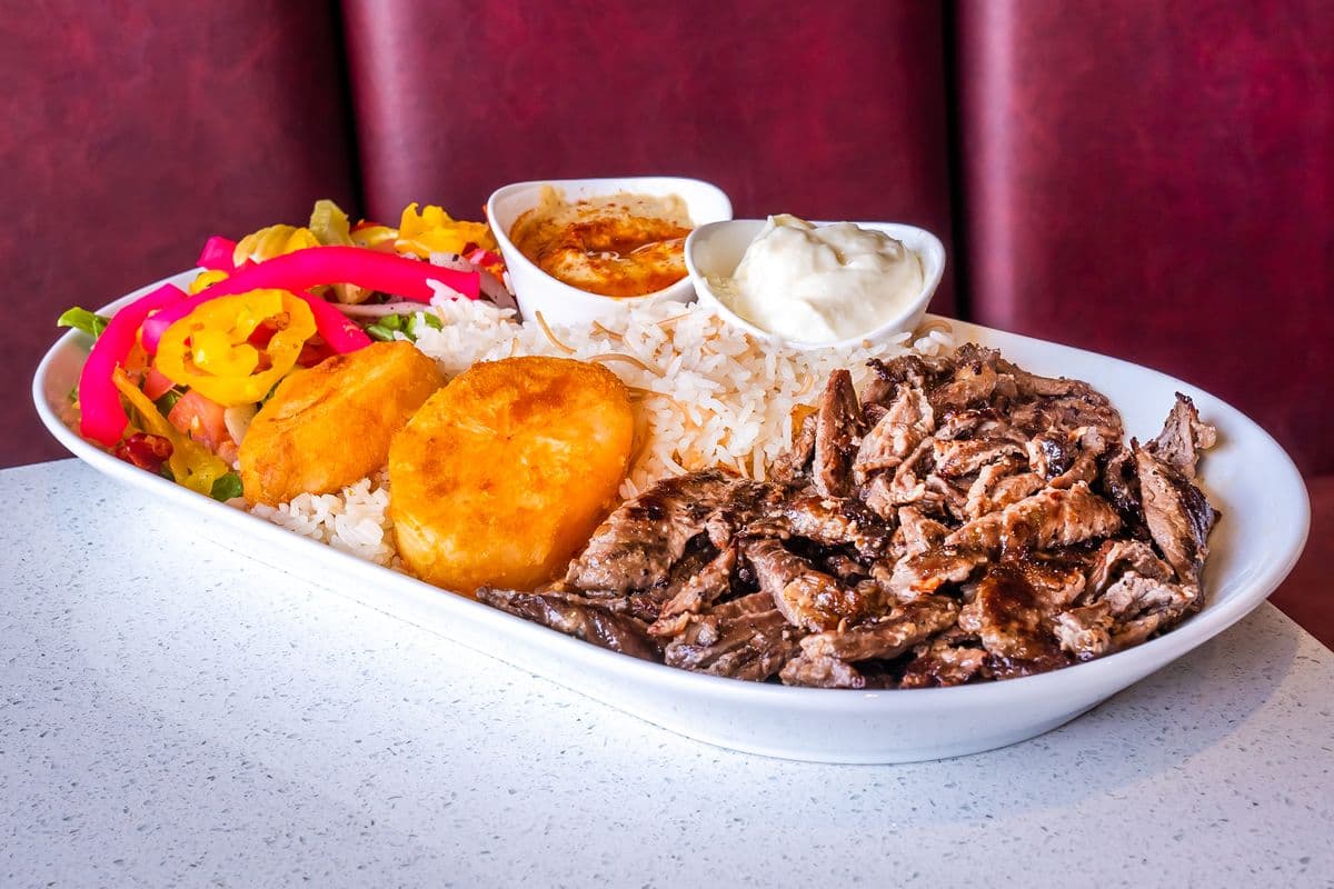 Beef Donair Platter
